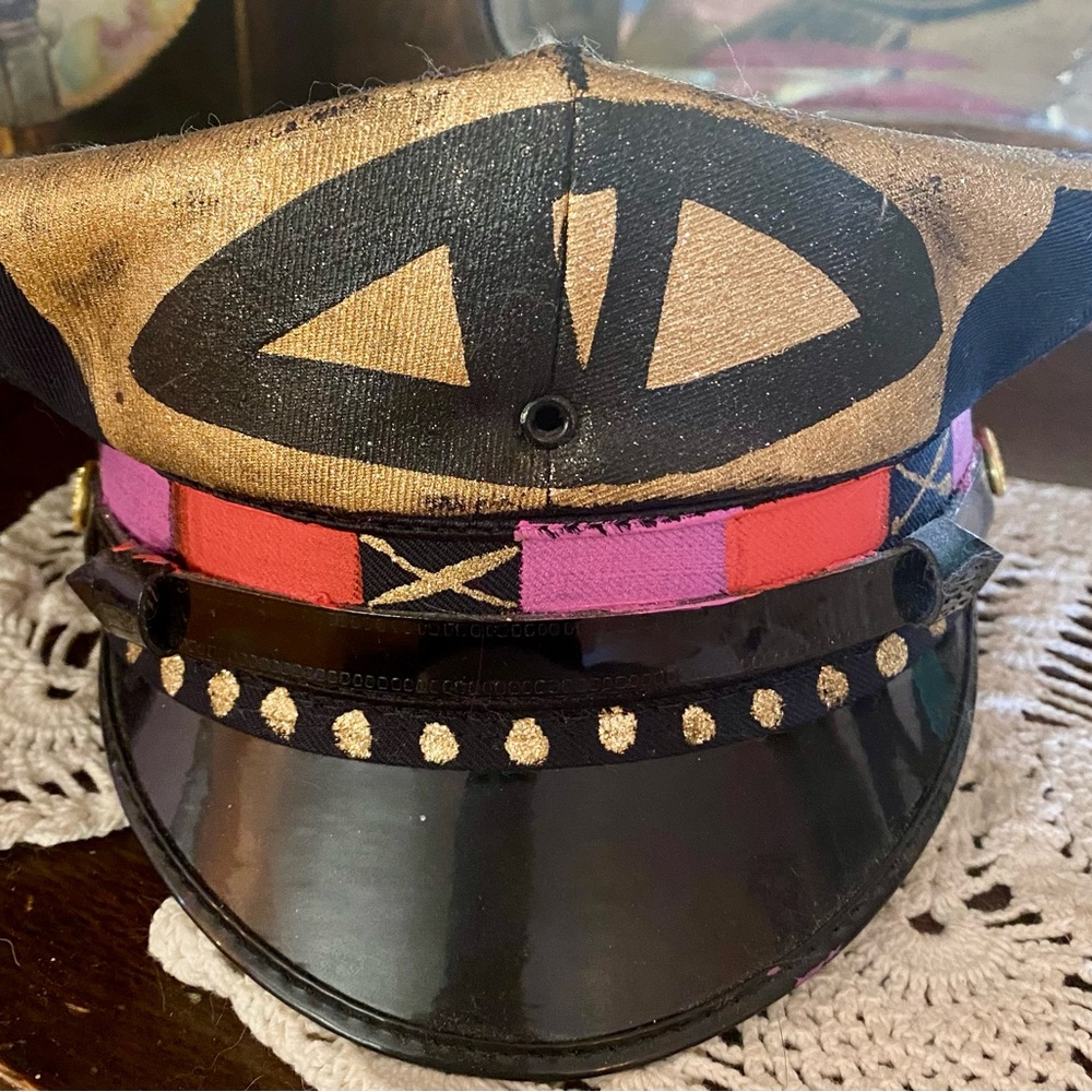 Patricia Fields military style hat